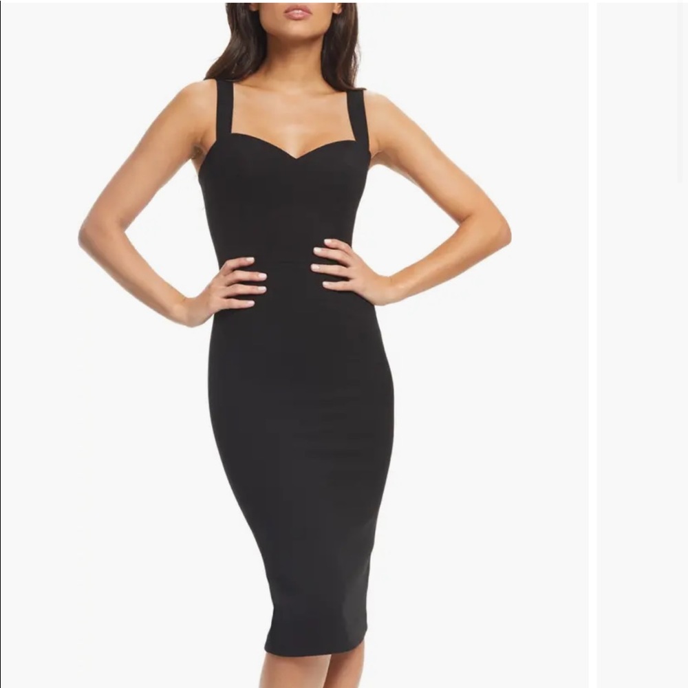 Dress The Population Nicole Sweetheart Neckline